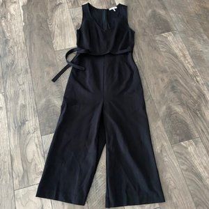 Three Dots Sleeveless Jumpsuit, Crop Length